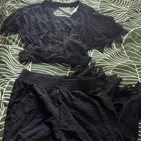 Anthropologie Fauxchet Two-Piece Set - Picture 4 of 5